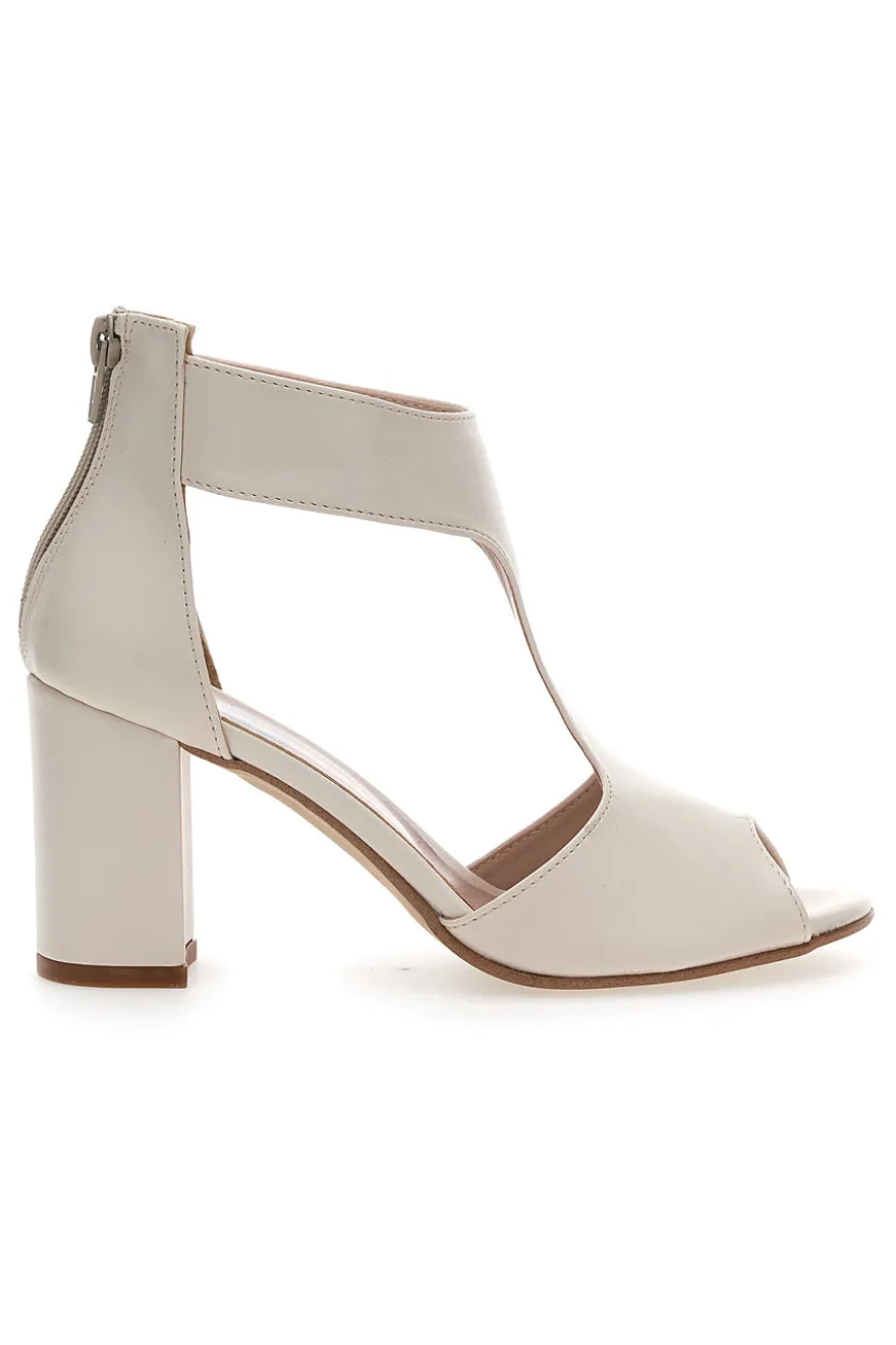 Sandali con Tacco Pittarello Love 519 Panna