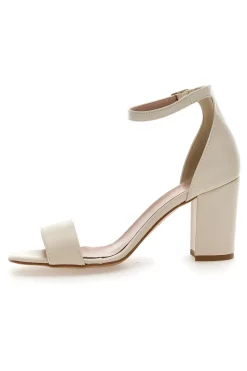 Sandali con Tacco Pittarello Couture 7075 Panna