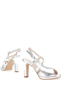 Sandali con tacco Pittarello Love 4580 Argento