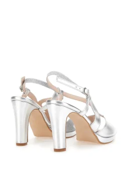 Sandali con tacco Pittarello Love 4580 Argento