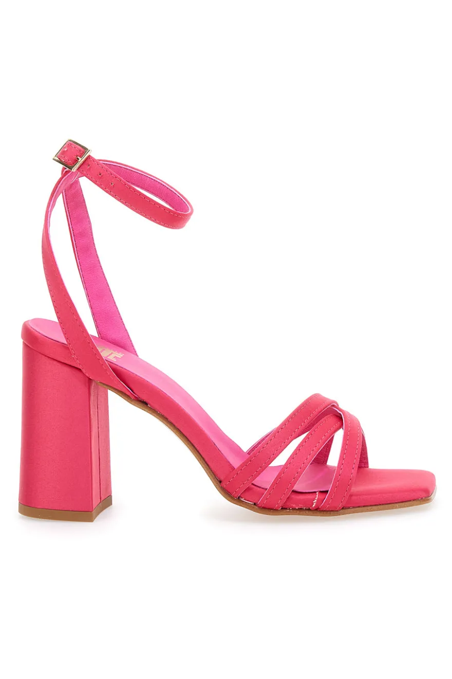 Sandali con tacco Pittarello Elite 2333 Fucsia
