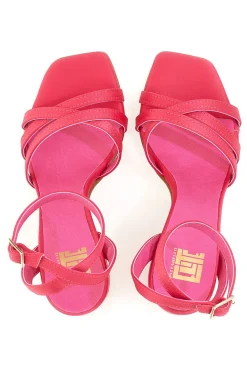 Sandali con tacco Pittarello Elite 2333 Fucsia