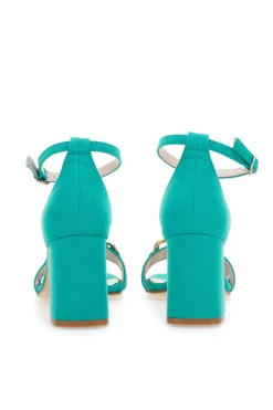 Sandali con Tacco Pittarello Glam 3436 Verde Acqua