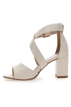Sandali con tacco Pittarello Love 518 Panna