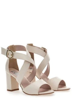 Sandali con tacco Pittarello Love 518 Panna