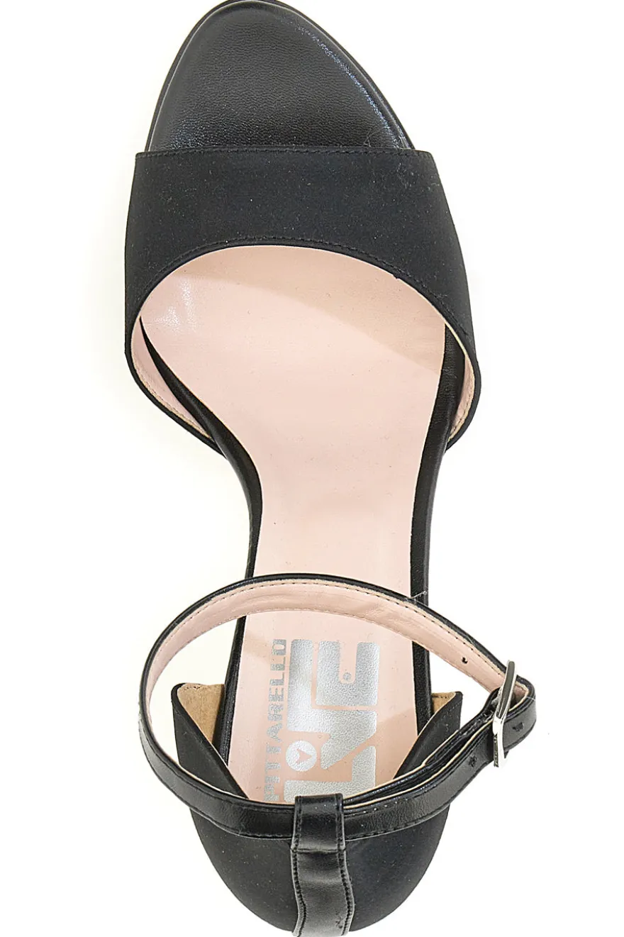 Sandali con tacco Pittarello Love 672 Neri Raso