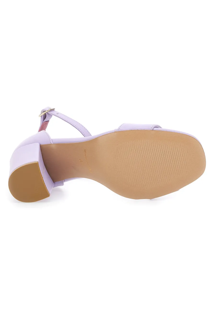Sandali con tacco Pittarello Couture 7075 Lilla