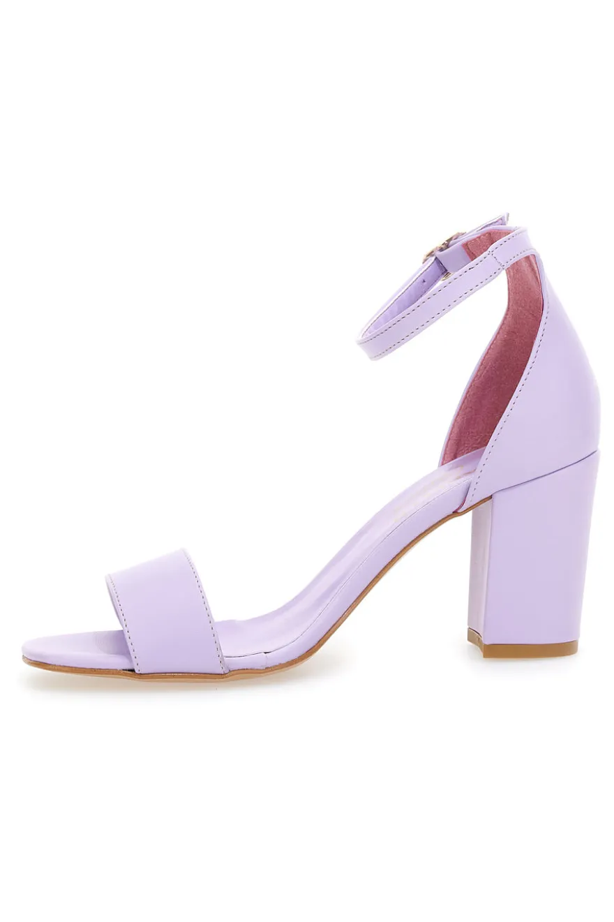 Sandali con tacco Pittarello Couture 7075 Lilla