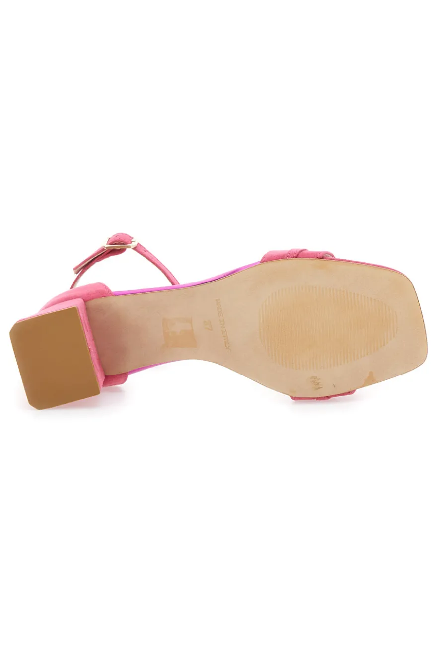 Sandali con Tacco Pittarello Glam 3440 Fucsia