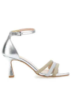 Sandali con tacco Pittarello Elite 756 Argento