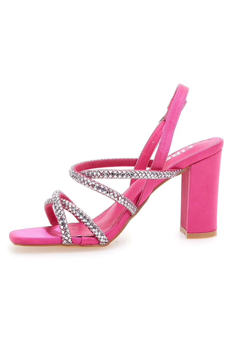 Sandali con Tacco The First 1806 Rosa
