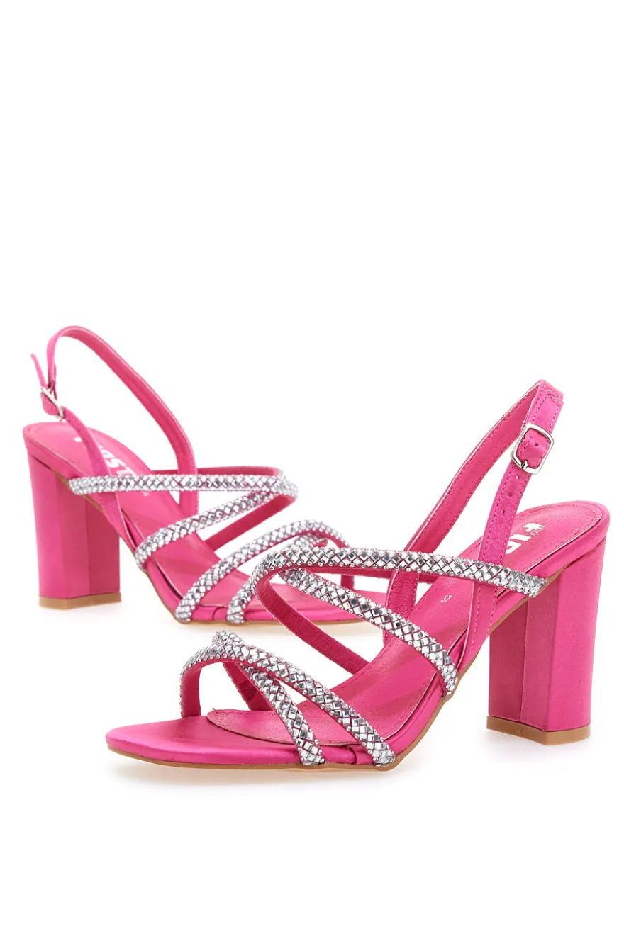 Sandali con Tacco The First 1806 Rosa