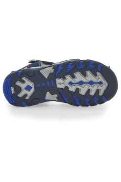 Sandali con Velcro Blu Pitt Kids 14306