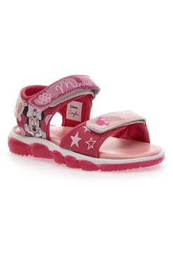 Sandali con Velcro Fucsia Minnie 17308