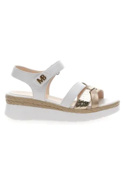 Sandali con Zeppa Bianchi MARIELLA BURANI 50632