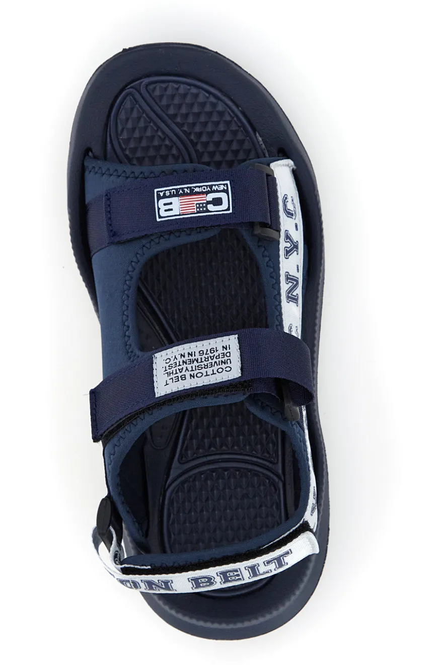 Sandali Cotton Belt Offside Blu