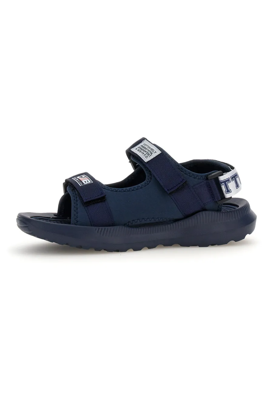 Sandali Cotton Belt Offside Blu