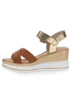 Sandali Cuoio con Platform Energy 421