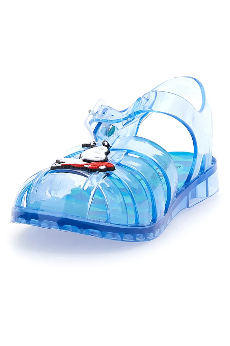 Sandali da Mare Azzurri Trasparenti Snoopy 3116596