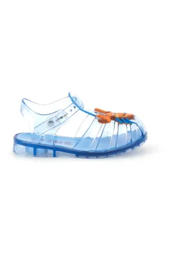 Sandali da mare azzurri trasparenti con pesce Pitt Kids 3142667