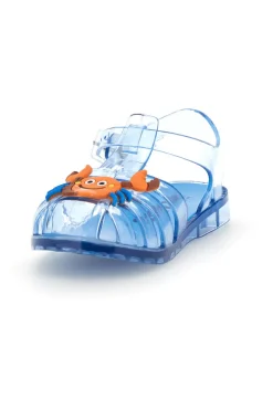 Sandali da mare azzurri trasparenti con pesce Pitt Kids 3142667