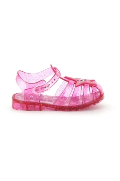 Sandali da mare rosa trasparenti con stella Pitt Kids 3142664