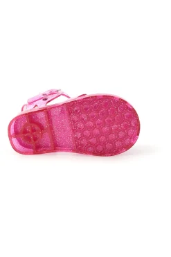 Sandali da mare rosa trasparenti con stella Pitt Kids 3142664