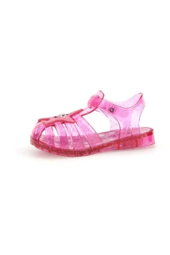 Sandali da mare rosa trasparenti con stella Pitt Kids 3142664