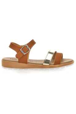 Sandali Dulcinea 211094 Marrone e Platino