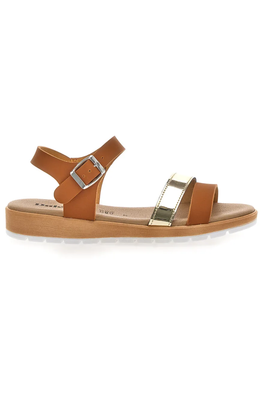 Sandali Dulcinea 211094 Marrone e Platino