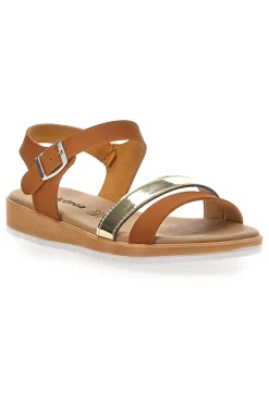 Sandali Dulcinea 211094 Marrone e Platino