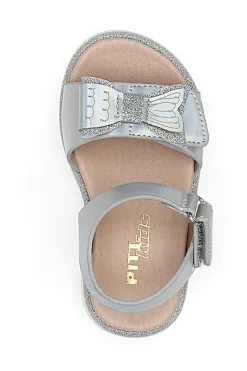Sandali Eleganti Argento con Fiocco Pitt Kids 392412