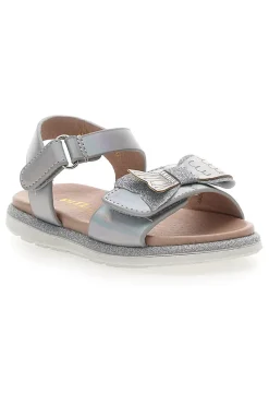 Sandali Eleganti Argento con Fiocco Pitt Kids 392412