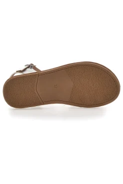 Sandali Eleganti Bianchi e Argento con Strass Pitt Kids 392433
