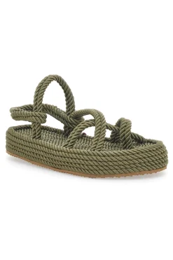 Sandali Espadrillas Pittarello 6467 Verde Militare