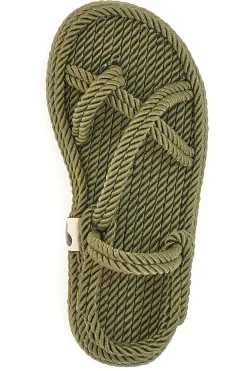 Sandali Espadrillas Pittarello 6467 Verde Militare