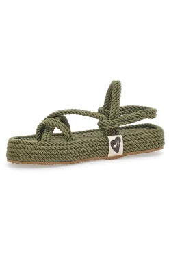 Sandali Espadrillas Pittarello 6467 Verde Militare