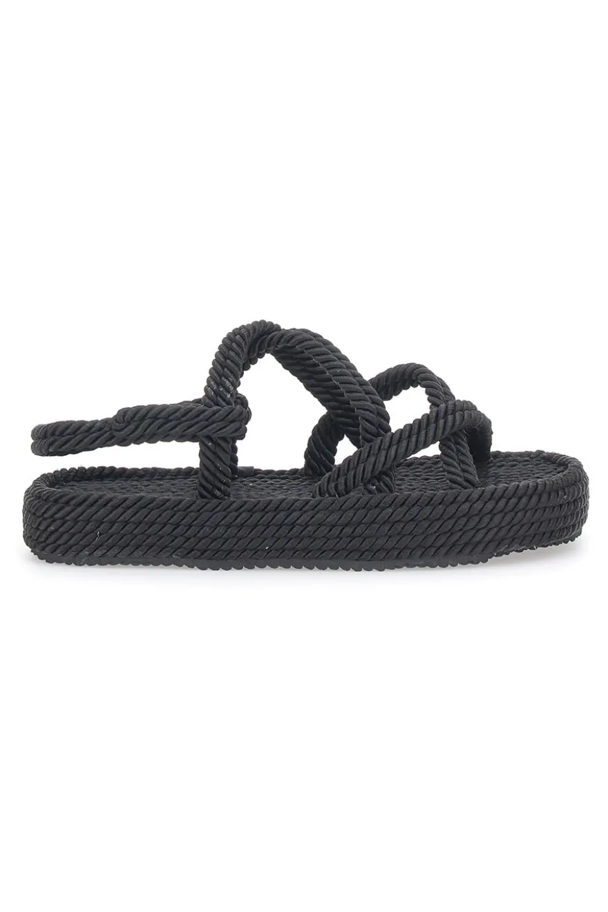 Sandali Espadrillas Pittarello 6476 Neri