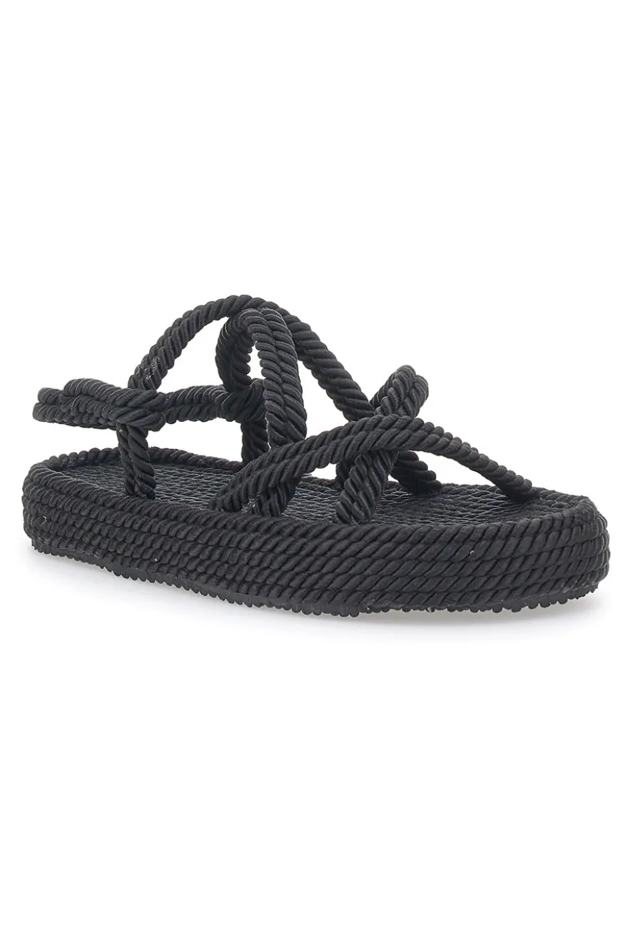 Sandali Espadrillas Pittarello 6476 Neri