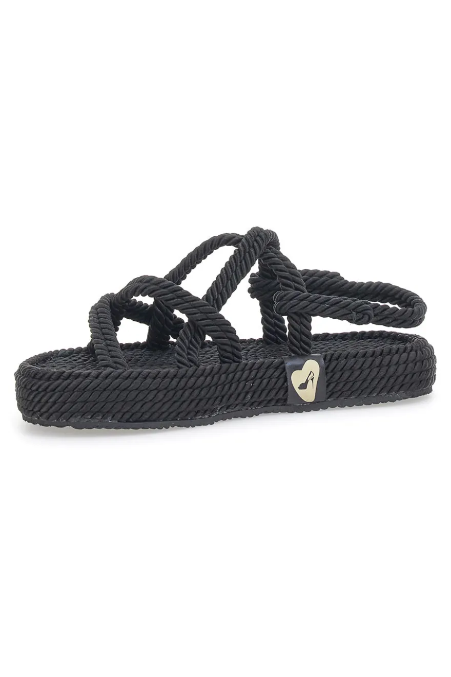 Sandali Espadrillas Pittarello 6476 Neri