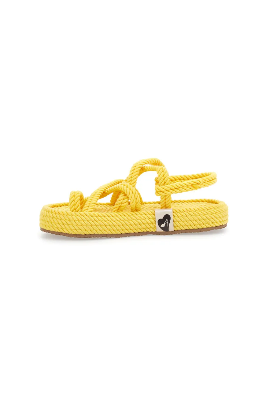 Sandali Espadrillas Pittarello 6464 Gialli