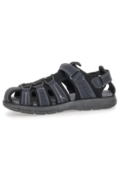 Sandali Fisherman Blu Con Strappo Canguro 1013