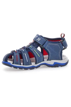Sandali Fisherman Blu Con Strappo In Velcro Pitt Kids 14116