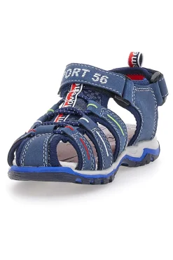 Sandali Fisherman Blu Con Strappo In Velcro Pitt Kids 14116