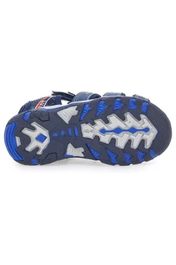 Sandali Fisherman Blu Con Strappo In Velcro Pitt Kids 14116