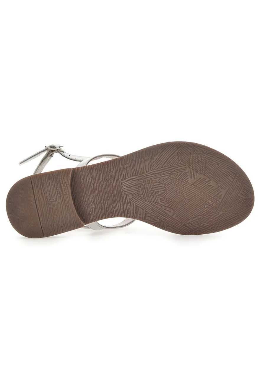 Sandali flat Mio tempo 9232 Vera Pelle