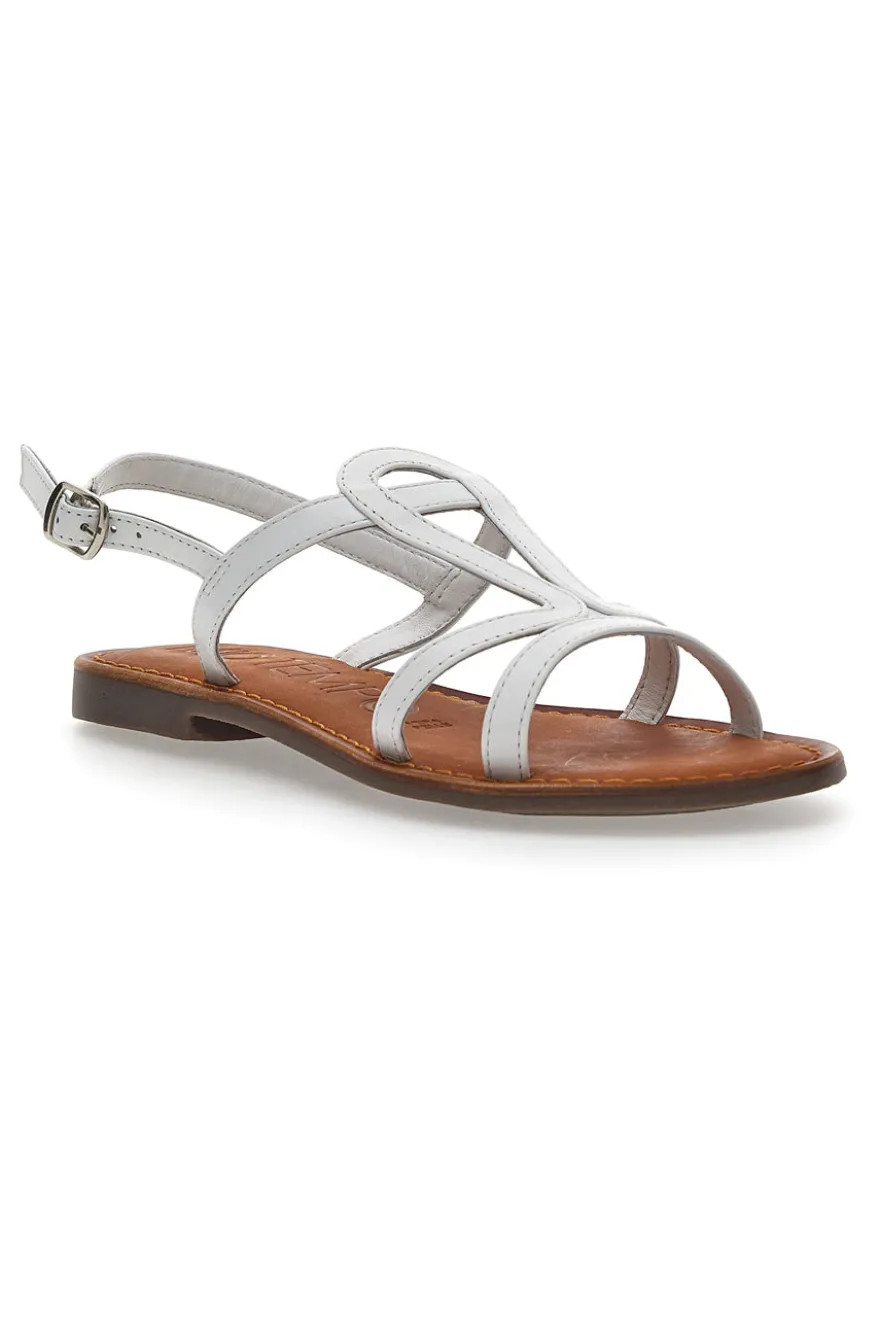 Sandali flat Mio tempo 9232 Vera Pelle