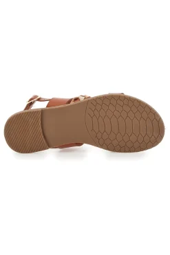 Sandali Flat Mon Dieu 601710 Cognac
