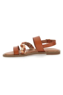 Sandali Flat Mon Dieu 601710 Cognac