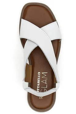 Sandali Flat Pittarello Glam 15411 Bianchi